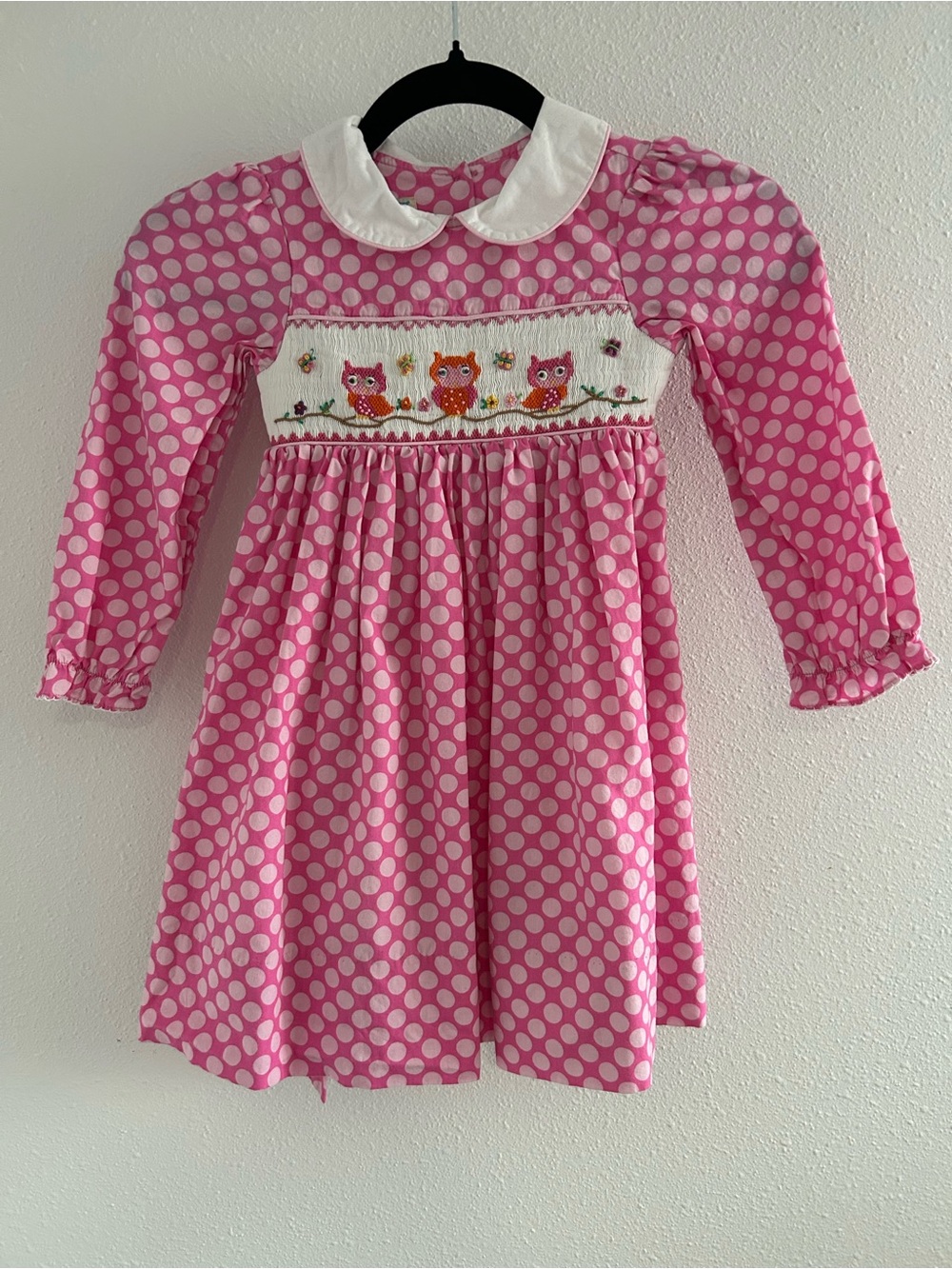 marmellata Pink Polka Dot Lined Dress
